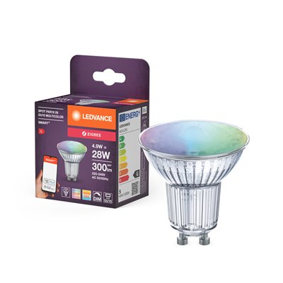 SMART+ Spot GU10 Multicolour 4.9W 220V RGBW GU10