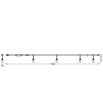 SMART+ Stringlight Multicolor RGB + W