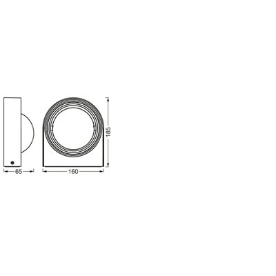 SMART+ Swing Round Wall Tunable White TW