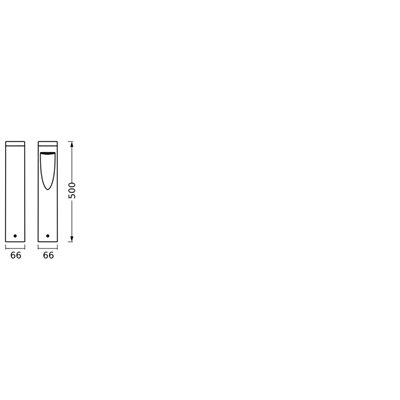 SMART+ Trunk Pathway Multicolor 50cm RGB + W