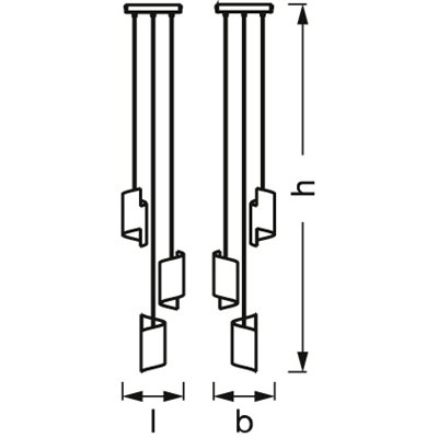 SMART+ Twist Pendant Black TW