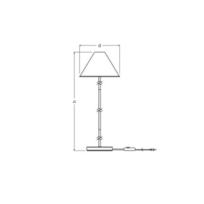 Decor Pulp Floor E27 DIM White