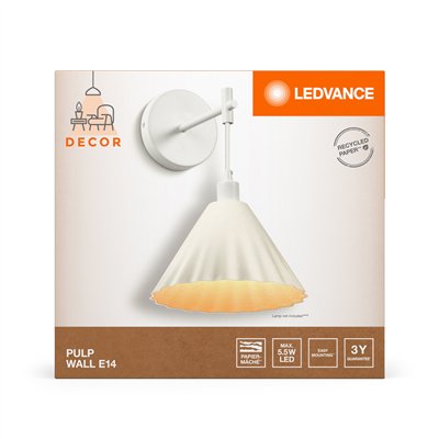 Decor Pulp Wall E14 White