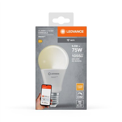 SMART+ WiFi Classic Dimmable 230V DIM FR E27 SINGLE PACK