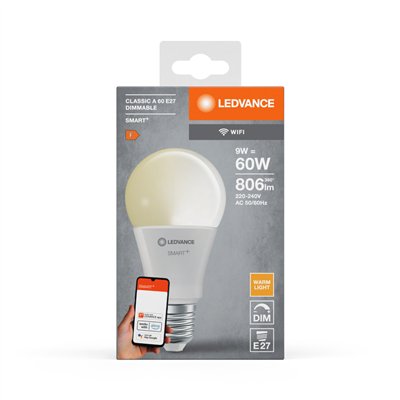 SMART+ WiFi Classic Dimmable 230V DIM FR E27 SINGLE PACK