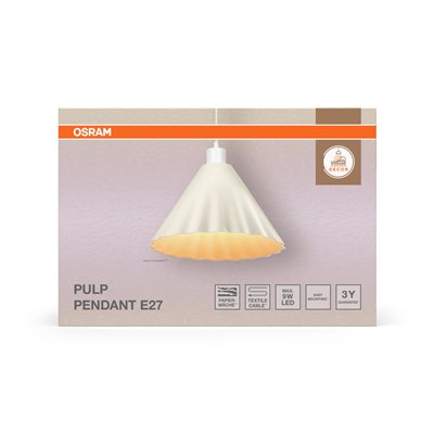 Decor Pulp Pendant E27 White