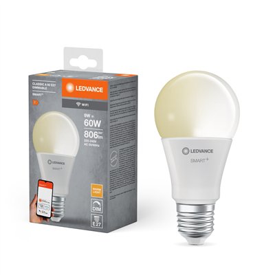 SMART+ WiFi Classic Dimmable 230V DIM FR E27 SINGLE PACK