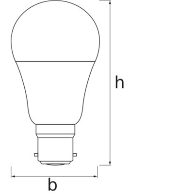 SMART+ WiFi Classic Tunable White 60  9 W/2700…6500 K B22d 