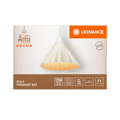 Decor Pulp Pendant E27 White