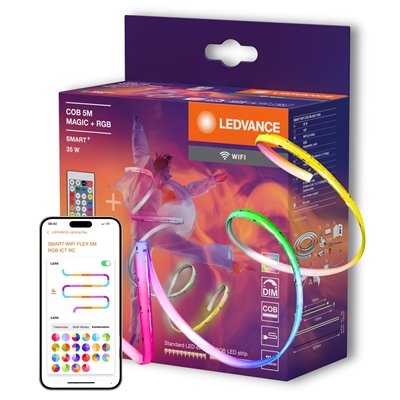 SMART+ WIFI COB MAGIC RGB 5M Magic RGB Remote Control
