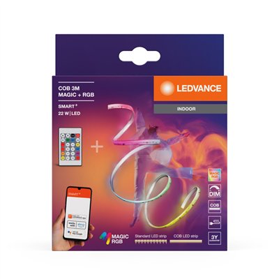 SMART+ WIFI COB MAGIC RGB 3M Magic RGB Remote Control