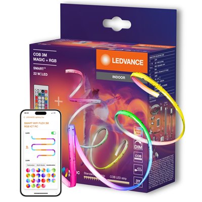 SMART+ WIFI COB MAGIC RGB 3M Magic RGB Remote Control
