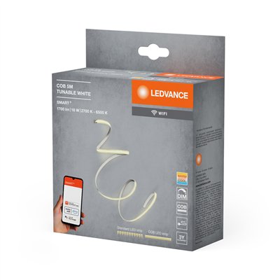 SMART+ WIFI COB TUNABLE WHITE 5M TW Remote Control