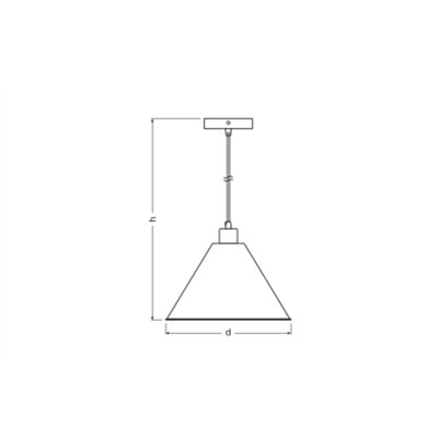 Decor Pulp Pendant E27 White