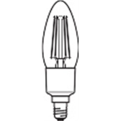 SMART+ WiFi Filament Candle Dimmable 40  4 W/2700 K E14 