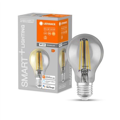 SMART+ WiFi Filament Classic Dimmable 44  6 W/2500 K E27 