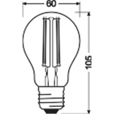 SMART+ WiFi Filament Classic Dimmable 60 6W E27
