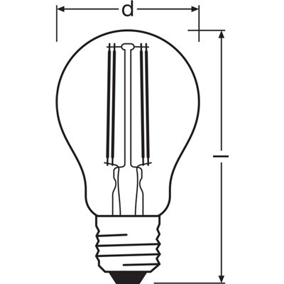 SMART+ WiFi Filament Classic Dimmable 60 6W E27
