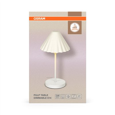 Decor Pulp Table E14 DIM White