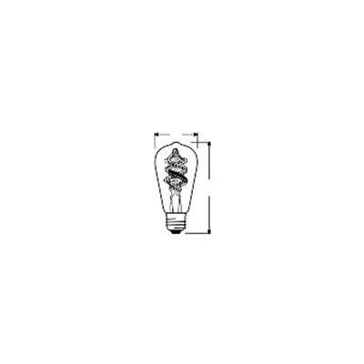 SMART+ WiFi Filament Edison RGBW 30  4.5 W/2700 K E27 