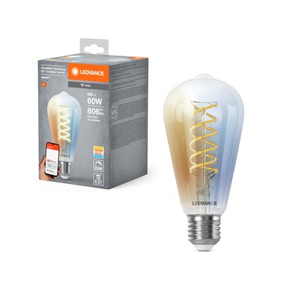SMART+ Wifi Filament Edison Tunable White E27