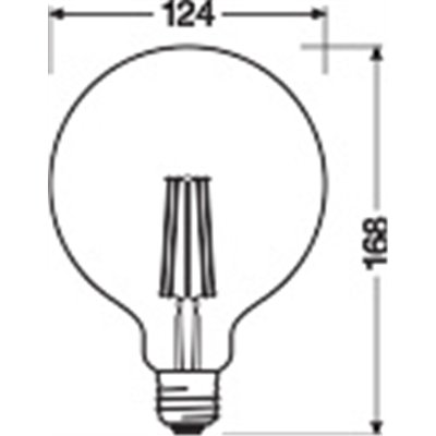 SMART+ WiFi Filament Globe Dimmable 60 5,5W E27