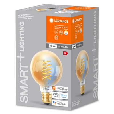 SMART+ WiFi Filament Globe Tunable White 2200K E27