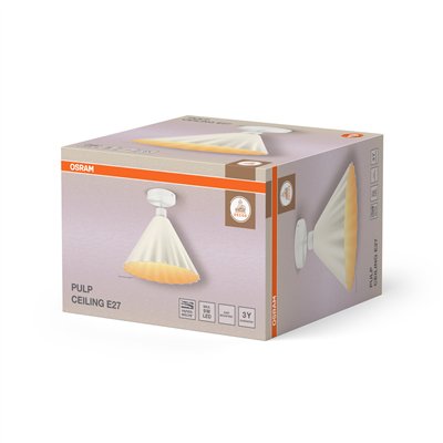 Decor Pulp Ceiling E27 White
