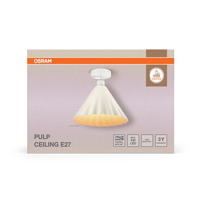 Decor Pulp Ceiling E27 White