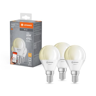 SMART+ WiFi Mini Bulb Dimmable 230V DIM FR E14 TRIPLE PACK