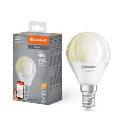 SMART+ WiFi Mini Bulb Dimmable 230V DIM FR E14 SINGLE PACK