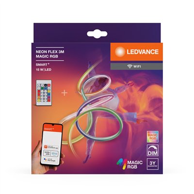 SMART+ WIFI NEON FLEX MAGIC RGB 3M Magic RGB Remote Control
