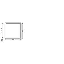 SMART+ WIFI PANEL MAGIC RGB 450x450mm