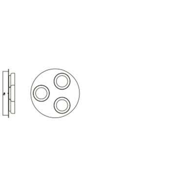 SMART+ WIFI ORBIS WALL ROUND 300mm TW