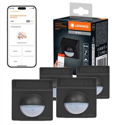 SMART+ WIFI OUTDOOR MOTION SENSOR Dark Grey