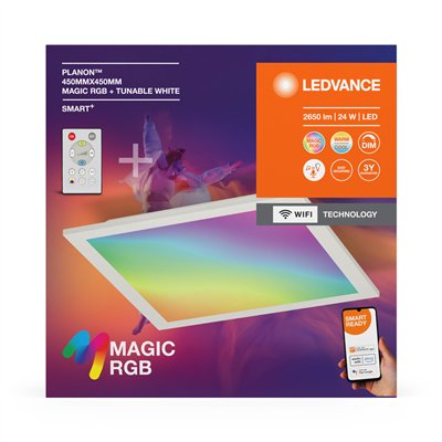 SMART+ WIFI PANEL MAGIC RGB 450x450mm