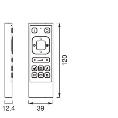SMART+ WIFI REMOTE CONTROL USB-C USB Black