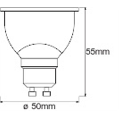 SMART+ WiFi SPOT GU10 Dimmable 50 45 ° 4.9 W/2700 K GU10 