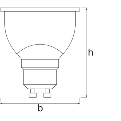 SMART+ WiFi SPOT GU10 Multicolour 50 45 ° 4.9 W/2700…6500 K GU10 