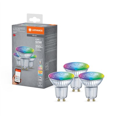 SMART+ WiFi SPOT GU10 Multicolour 50 45 ° 4.9 W/2700…6500 K GU10 