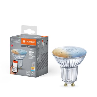 SMART+ WiFi SPOT GU10 Tunable White 50 45 ° 4.9 W/2700…6500 K GU10 