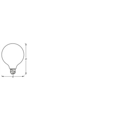 SMART+WIFI Filament Globe RGBTW E27