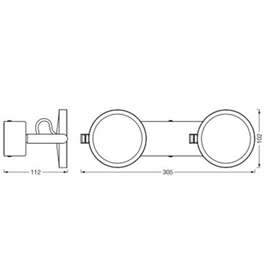 Sun@Home Bathroom Round 300mm