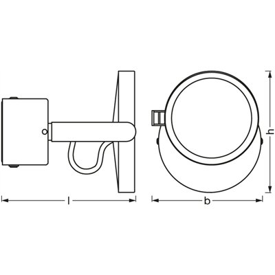 Sun@Home Bathroom Round 110mm