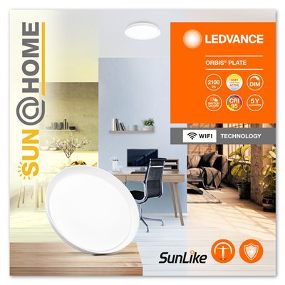Sun@Home ceiling luminaires Plate