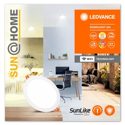 Sun@Home Downlights Slim 225mm