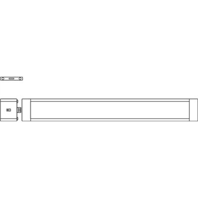 Cabinet LED Slim 300mm Two Light