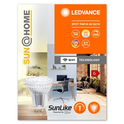 Sun@Home Lamps PAR16 40 GU10 TW