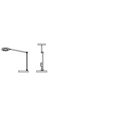 Sun@Home Panan Desk Disc Disc Inductive Charging White