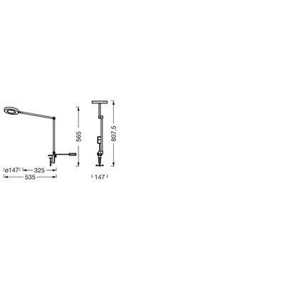 Sun@Home Panan Desk Disc Clip Disc Clip Black